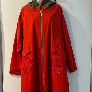 Blaest Coat AMSTERDAM RAIN WEAR. Red. Size XXL